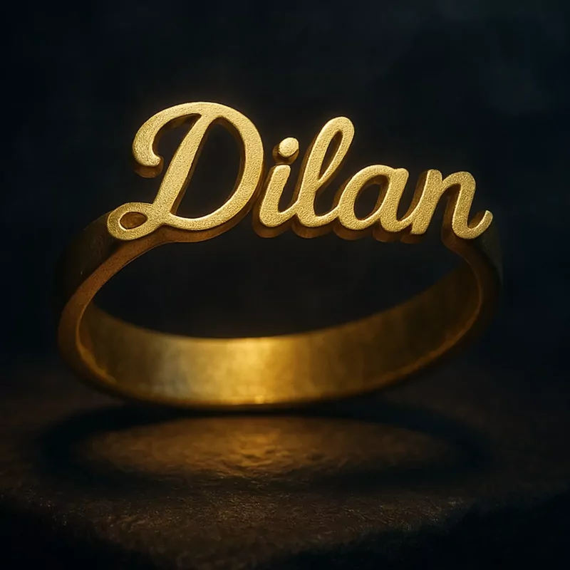 Anillo personalizado