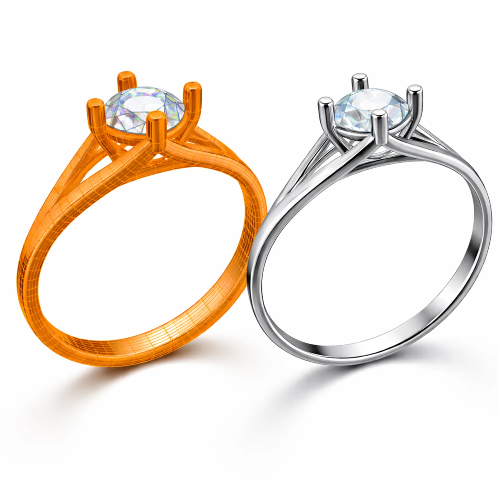 Del modelo 3D a la joya terminada